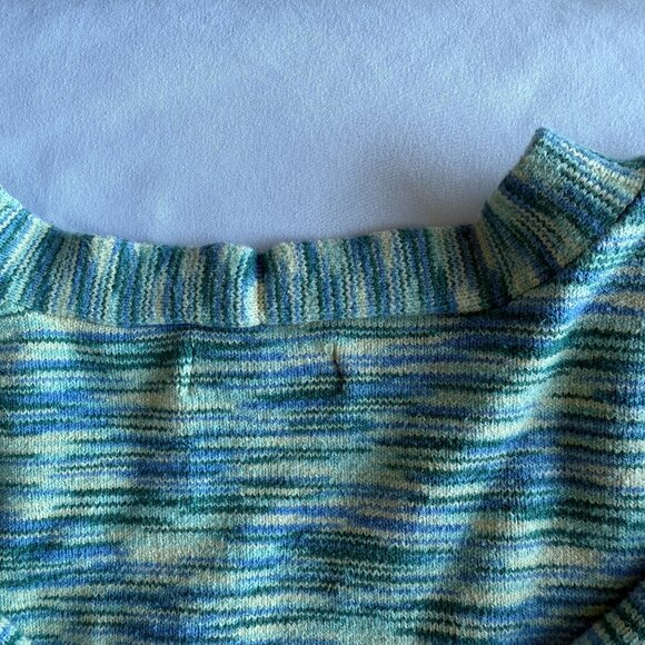 Hollister cardigan blue and green stripe size S - Picture 5 of 6